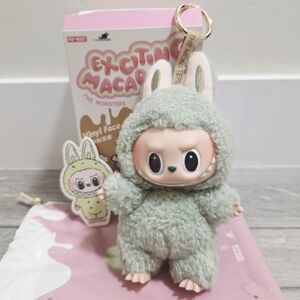 POP MART The Monsters - Exciting Macaron Vinyl Plush - GREEN GRAPE